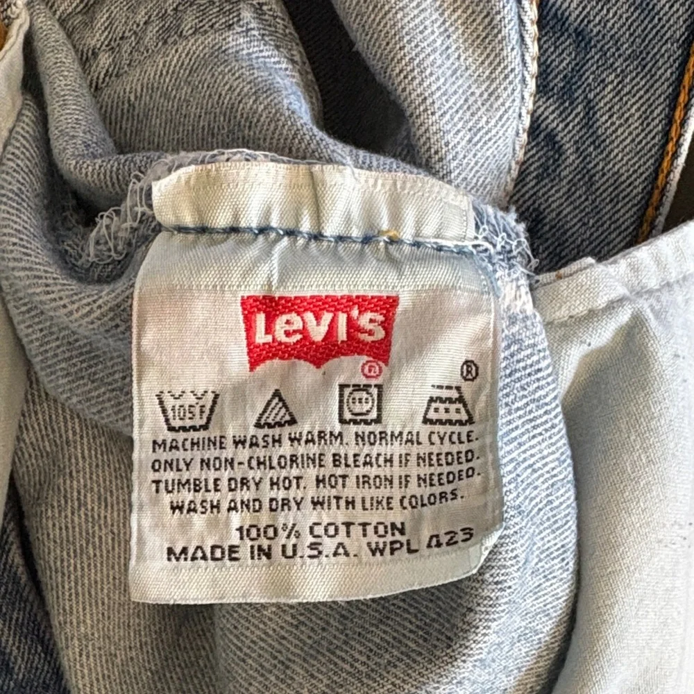 VINTAGE LEVI’S 501 Jean Shorts - Picture 7 of 9